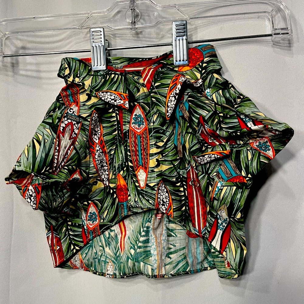 New Hawaii Dog Shirt by RJC Size Small